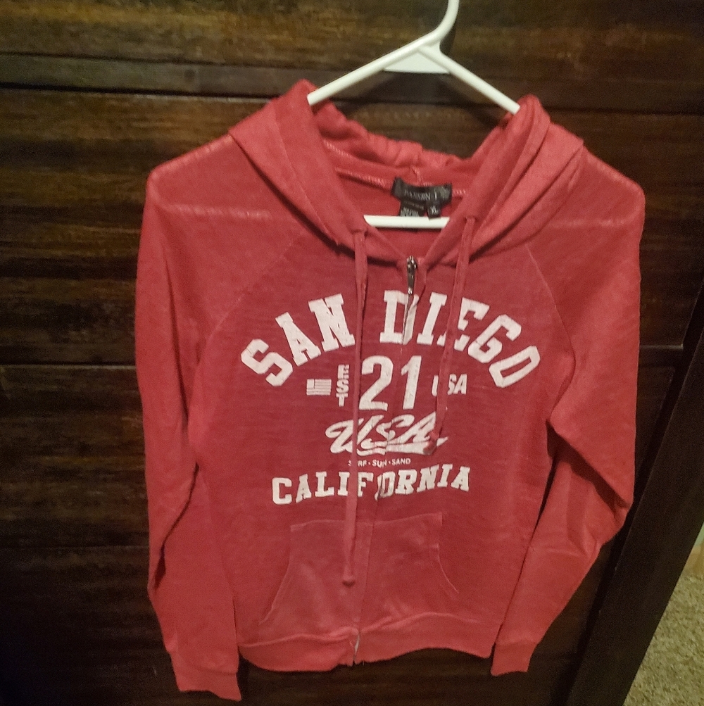 Pink, San Diego California Hoodie